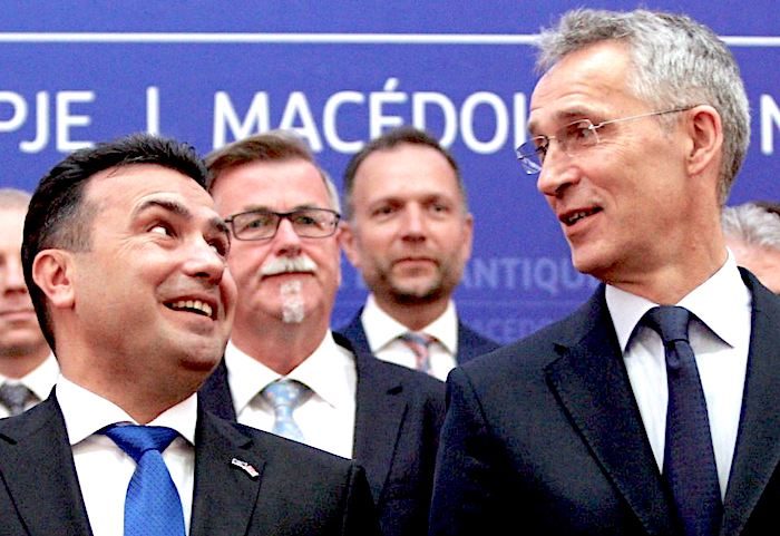 Zaev/Stoltenberg