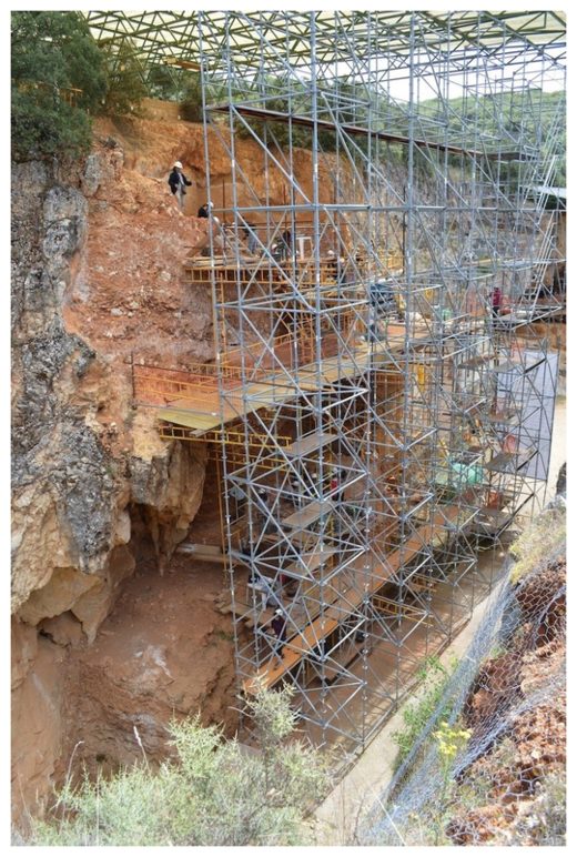 Click to enlarge Gran Dolina site, Sierra de Atapuerca, Spain