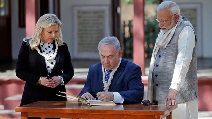 netanyahu modi