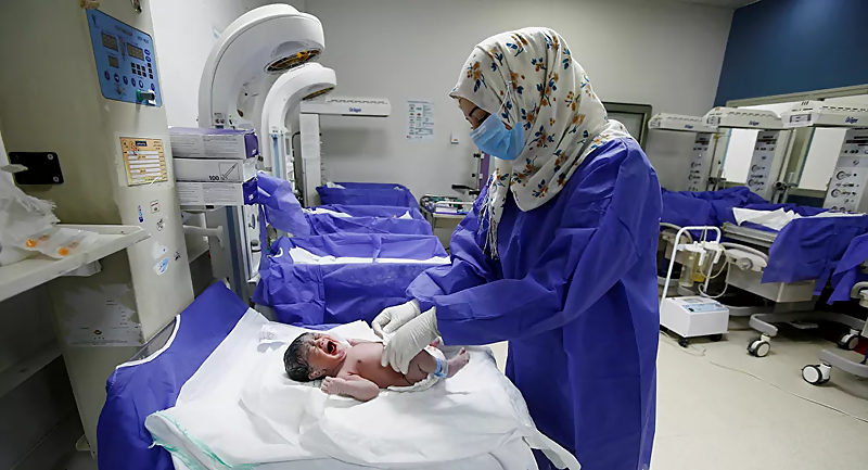 maternity ward Iraq covid-19 coronavirus