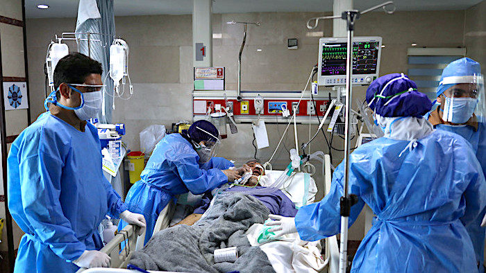 hospital room Iran