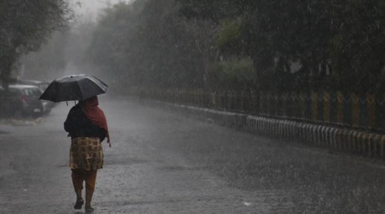 Click to enlarge Delhi rainfall