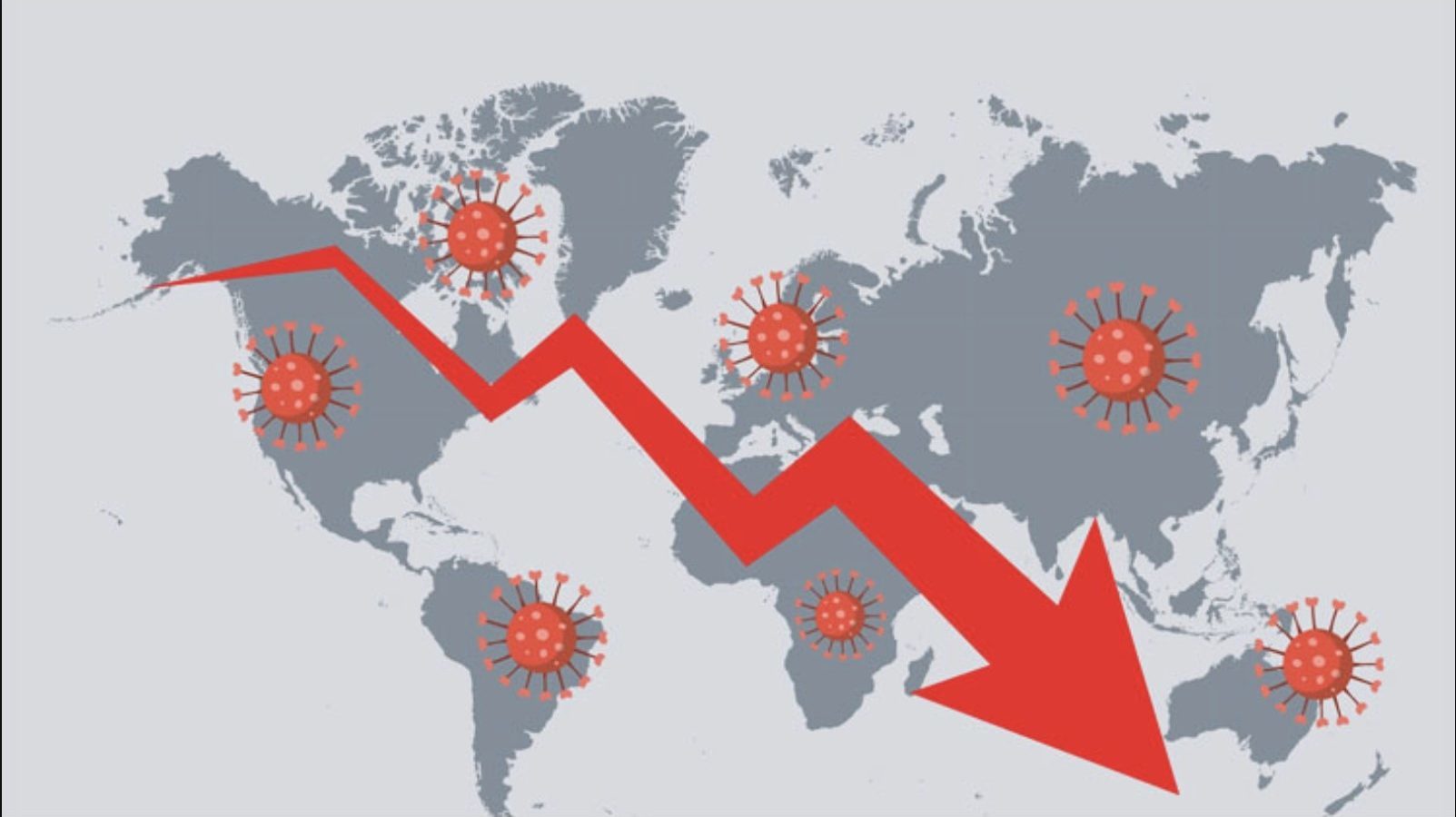 Click to enlarge world map coronavirus