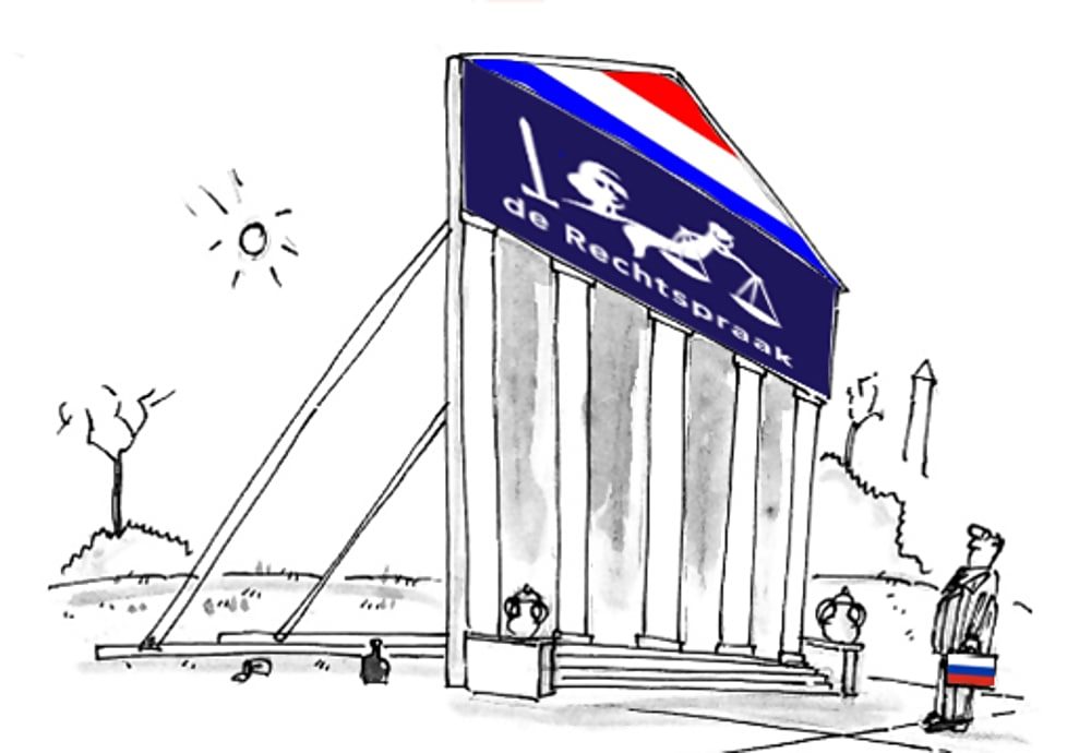dutch court MH17 cartoon