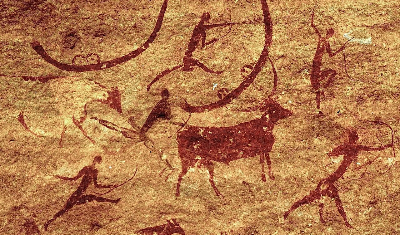 Click to enlarge Cave paintings