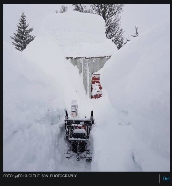 Norway snow record