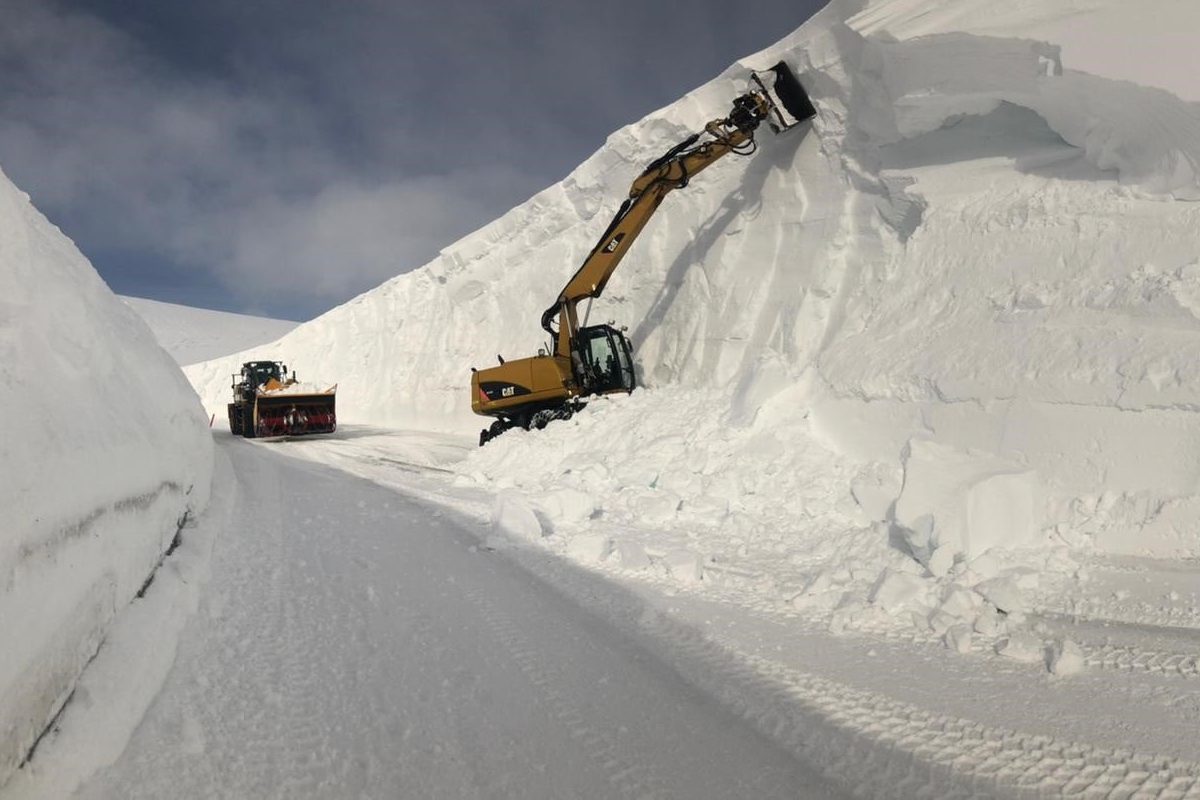 Click to enlarge Northern Norway record snow