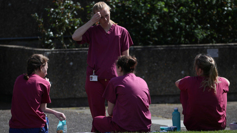 Click to enlarge Medical staff