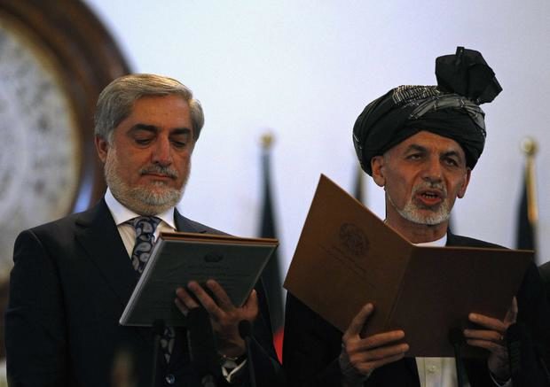 Click to enlarge Afghanistan Ashraf Ghani Ahmadza Abdullah Abdullah