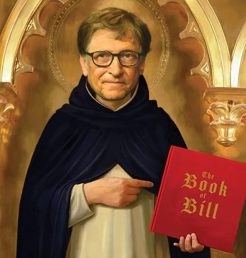 bill gates priest philanthropist