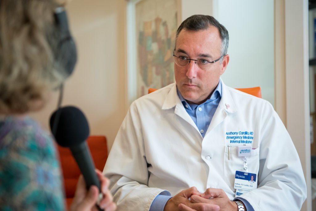 Click to enlarge Dr. Anthony Cardillo treatment COVID