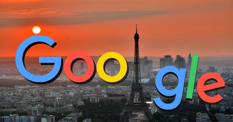 Click to enlarge google france
