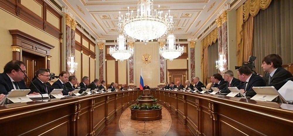 russian cabinet meeting