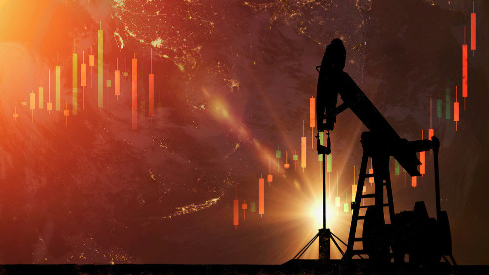 Click to enlarge oil stocks oil pumpjack rig
