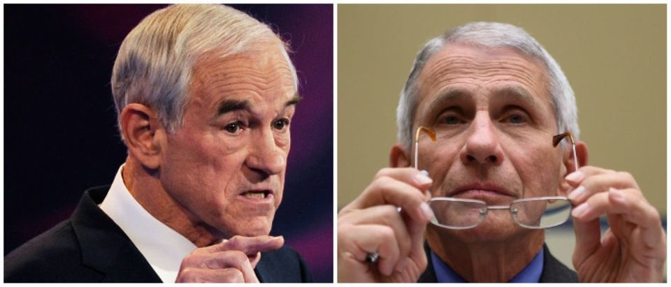 Click to enlarge ron paul and fauci