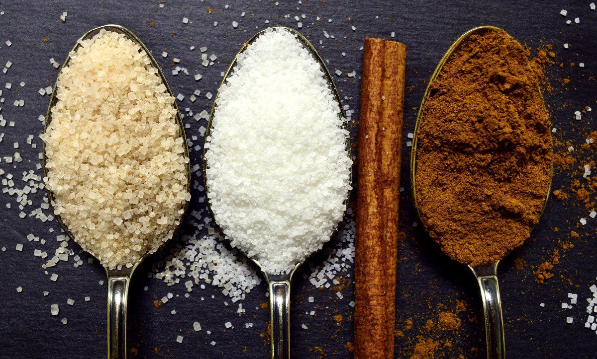 Click to enlarge Different form of Sugars