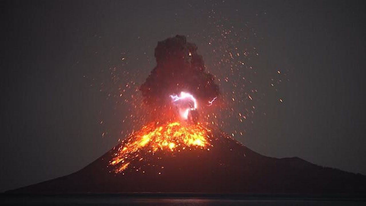 Krakatoa Volcano Eruption