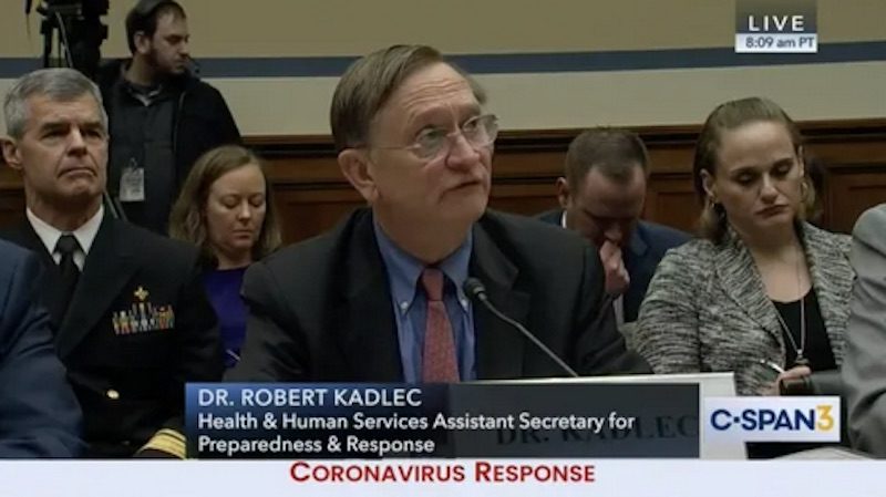 Click to enlarge Robert Kadlec