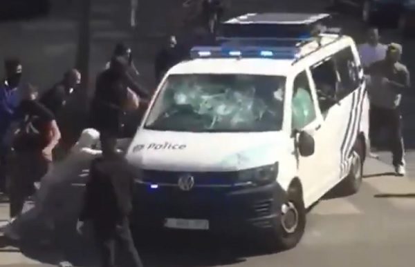 Click to enlarge Brussels Riots April 12 2020