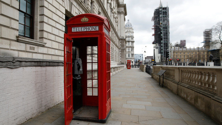 london telephone box