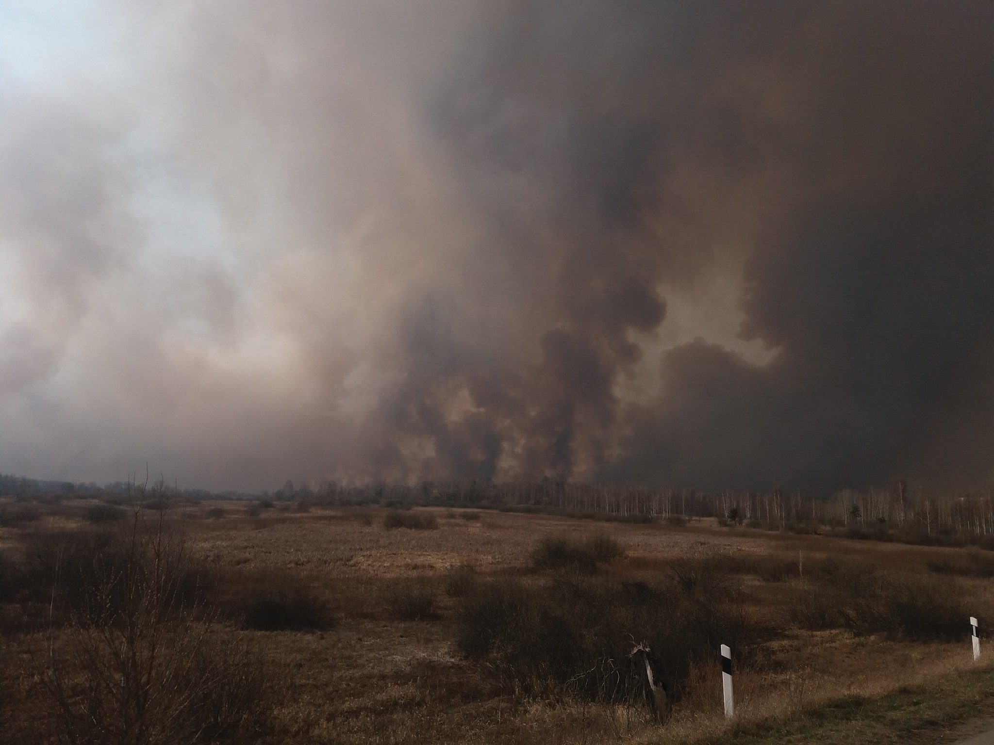 Click to enlarge Chernobyl fires 2020 -0