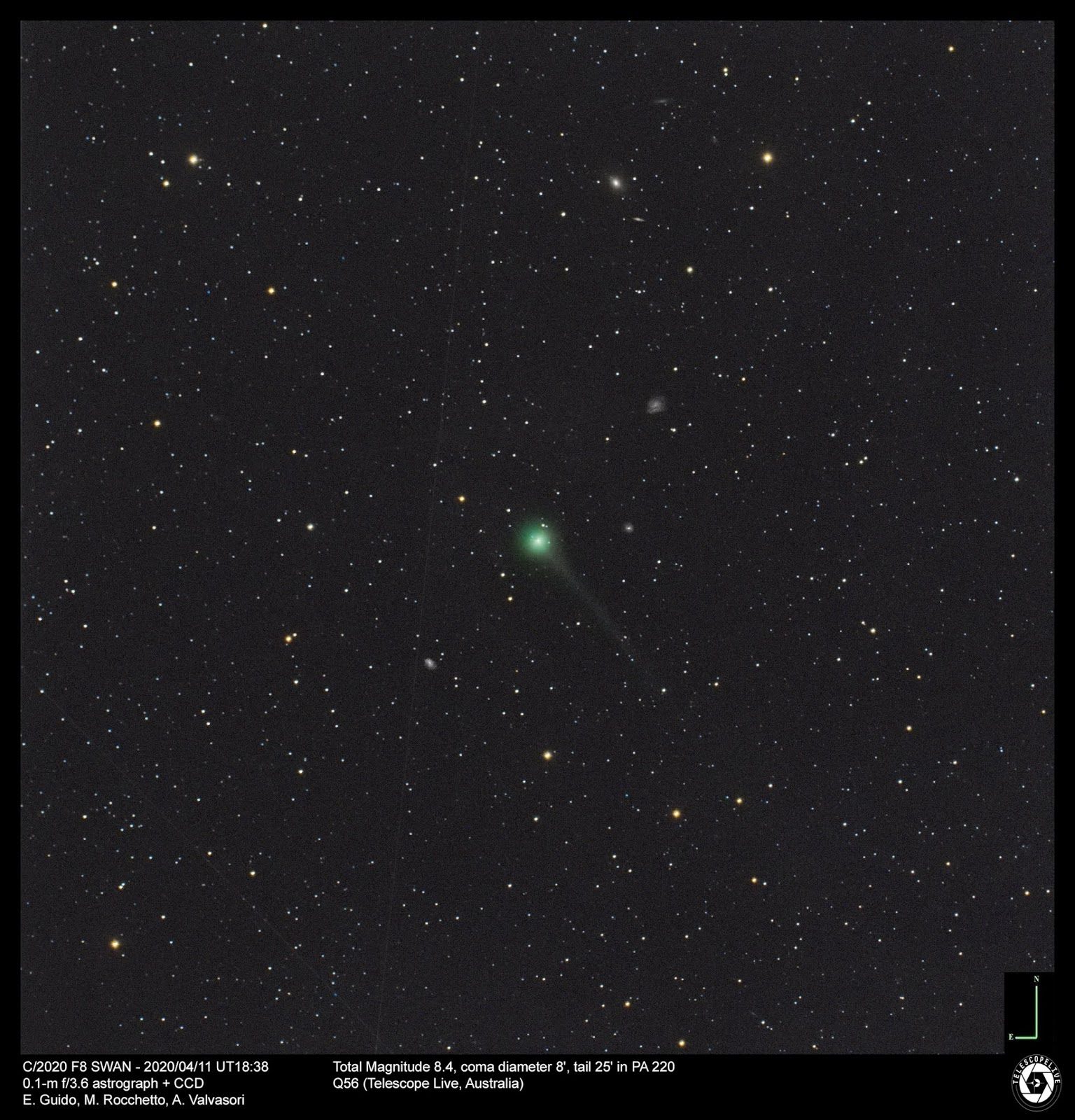 Comet C/2020 F8 Swan