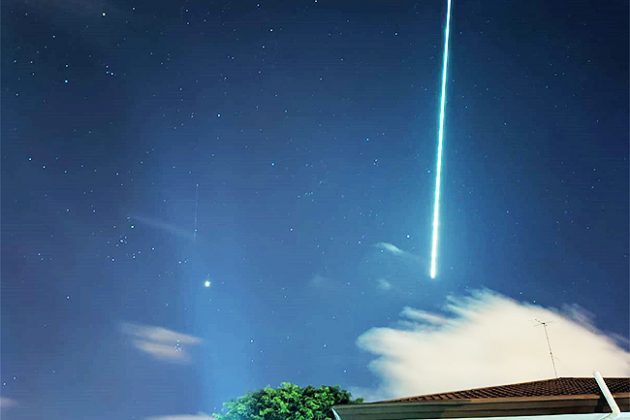 Fireball over Borneo