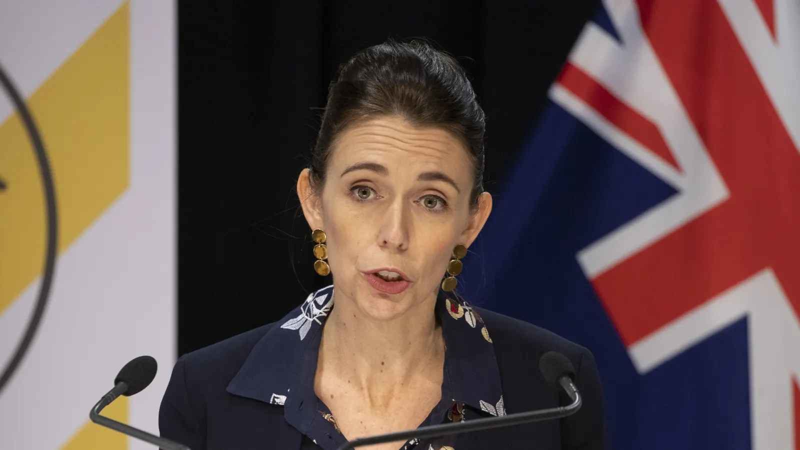 Click to enlarge Prime Minister Jacinda Ardern