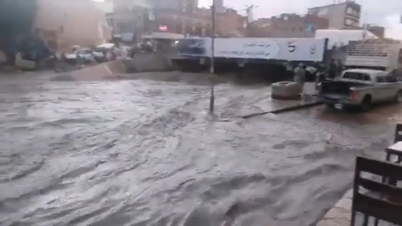 Severe Floods Hit Sana'a, Yemen - Apr. 13