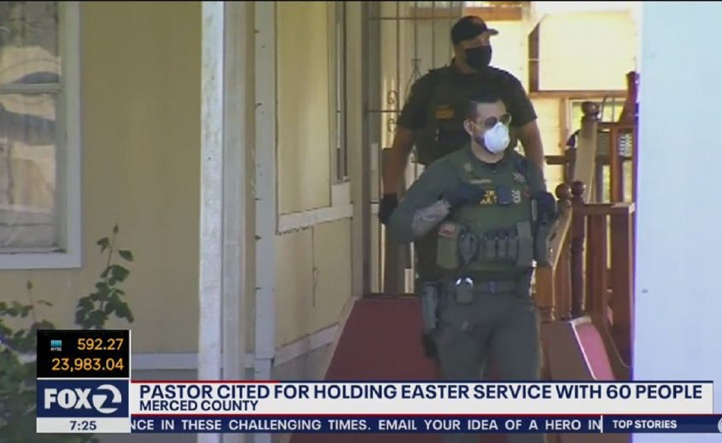 pastor arrested easter