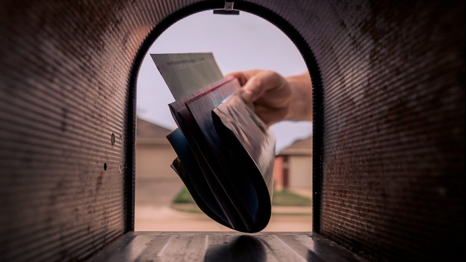 mailbox, checking mail
