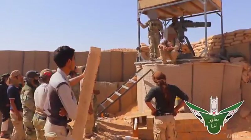 Click to enlarge us military syria militants training
