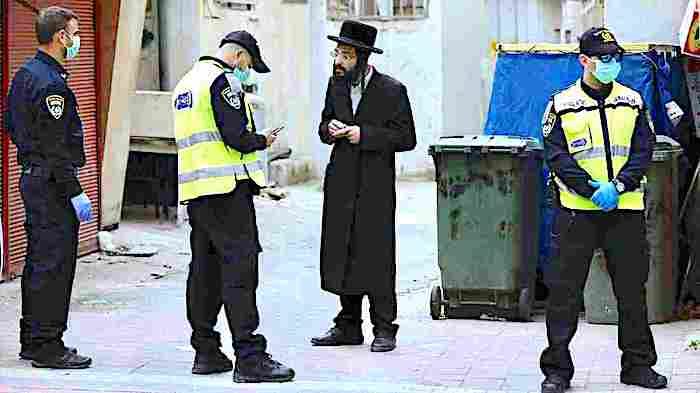 Click to enlarge Israel lockdown