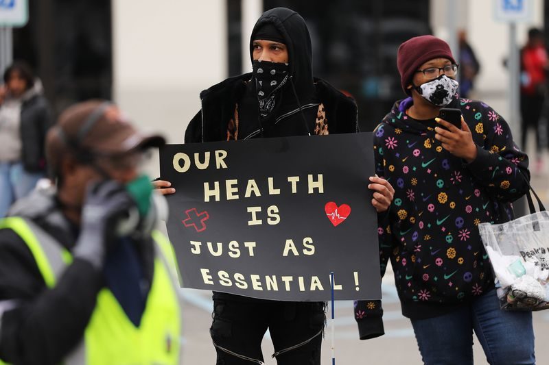 amazon staten island protests