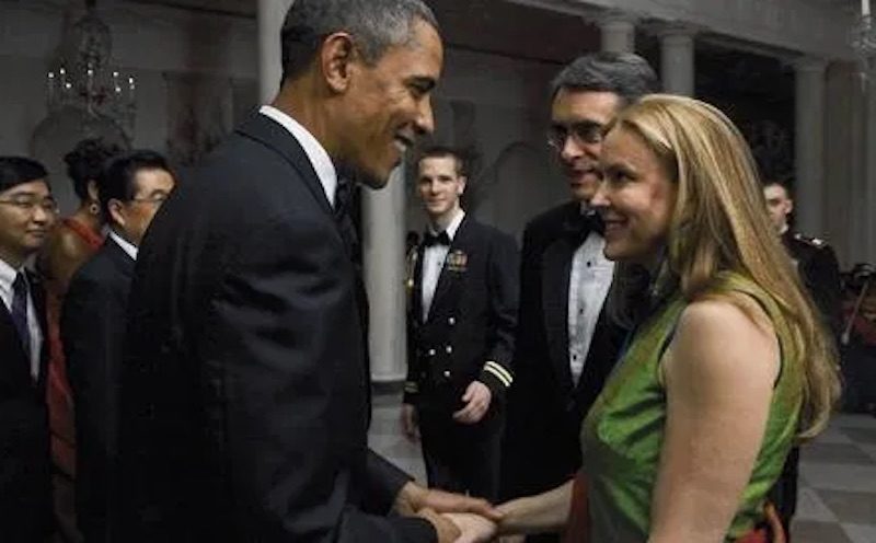 Click to enlarge Annie Sparrow and HRW’s Ken Roth