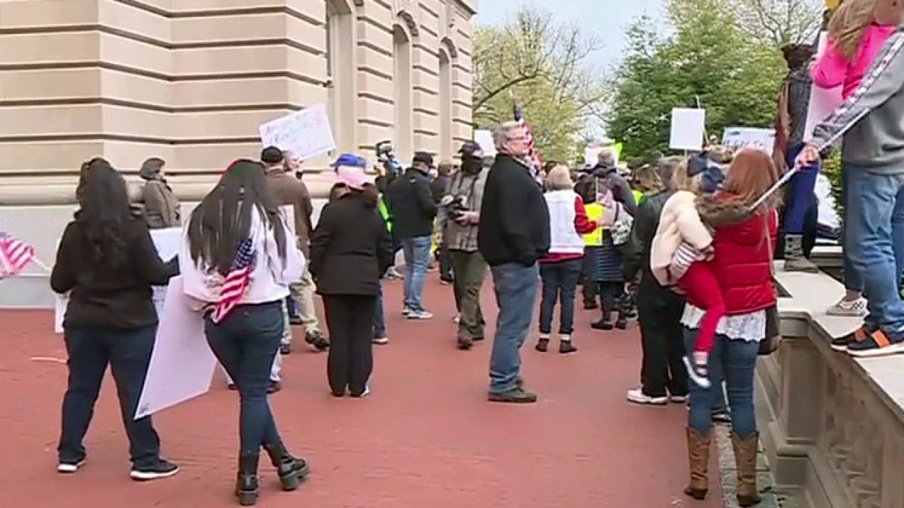 lockdown protests minnesota