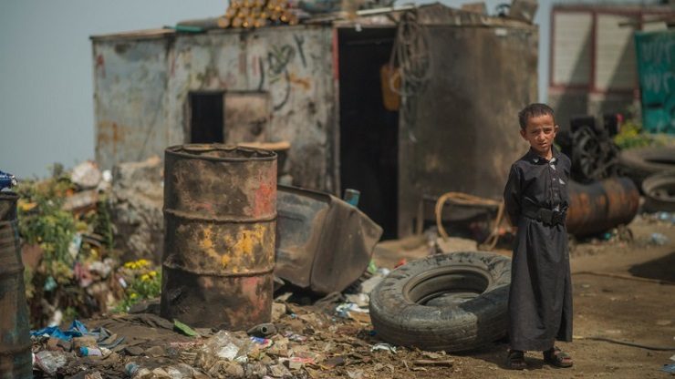 Click to enlarge yemen child hunger famine