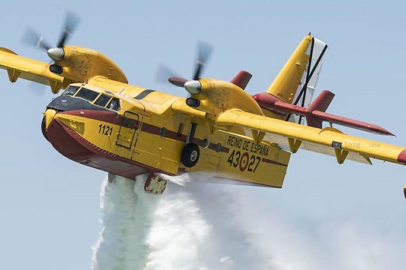 Spain spraying plane