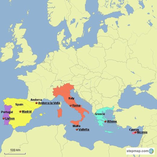 Mediterranean Europe
