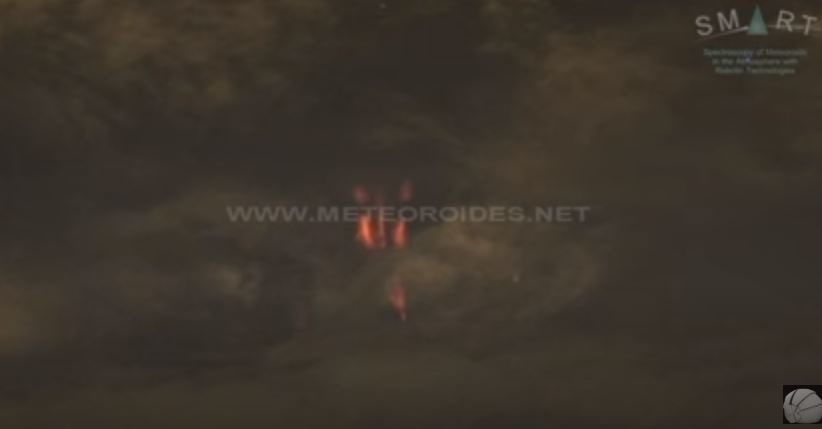 Sprites over Seville, Spain
