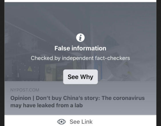 Click to enlarge Facebook censorship