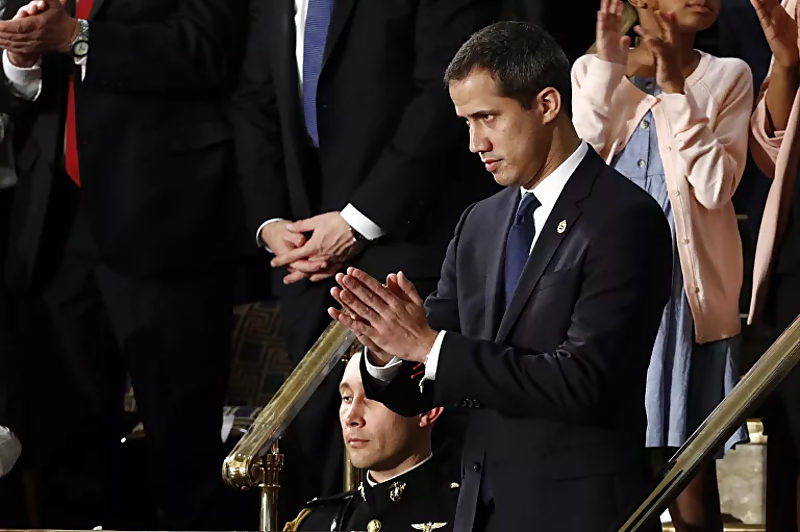 Click to enlarge guaido trump speech venezuela SOTU