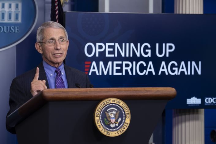 Click to enlarge Dr. Anthony Fauci