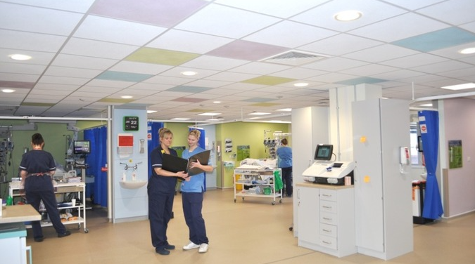 Click to enlarge Radnor Ward Intensive Care Unit