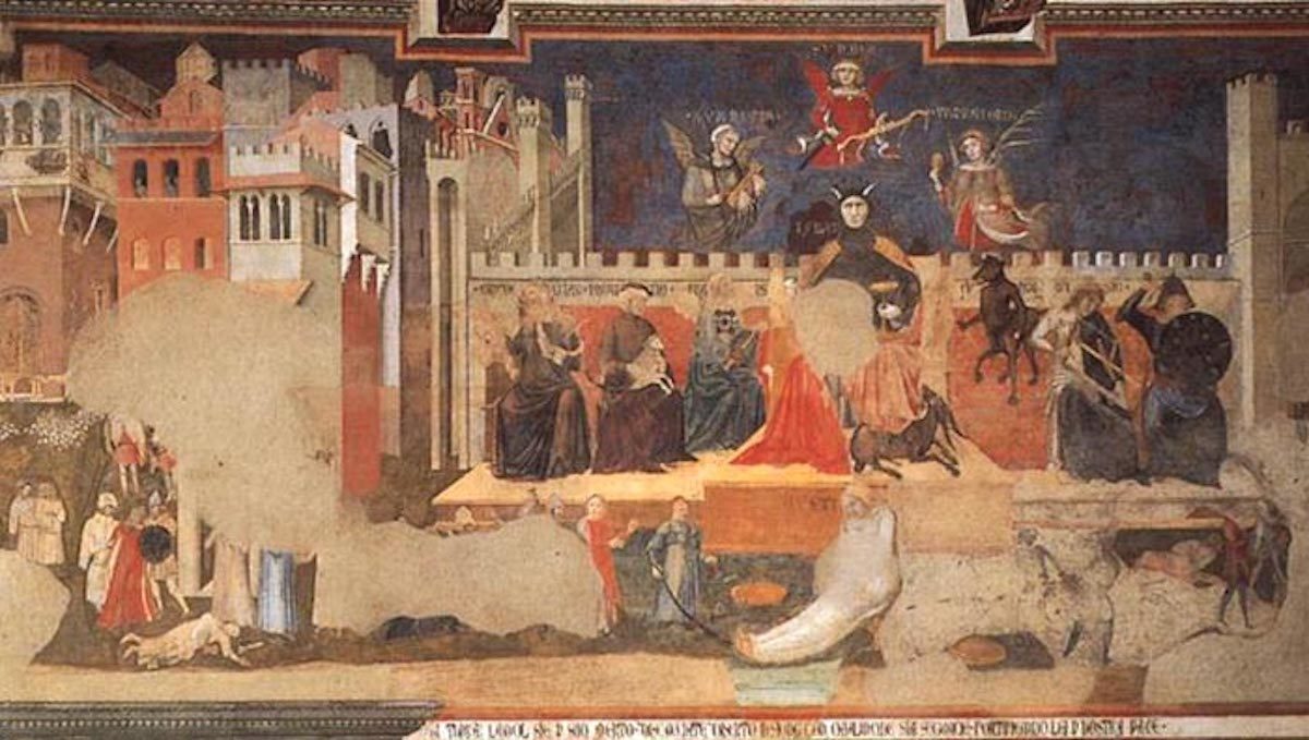 Click to enlarge Allegory of Bad Government