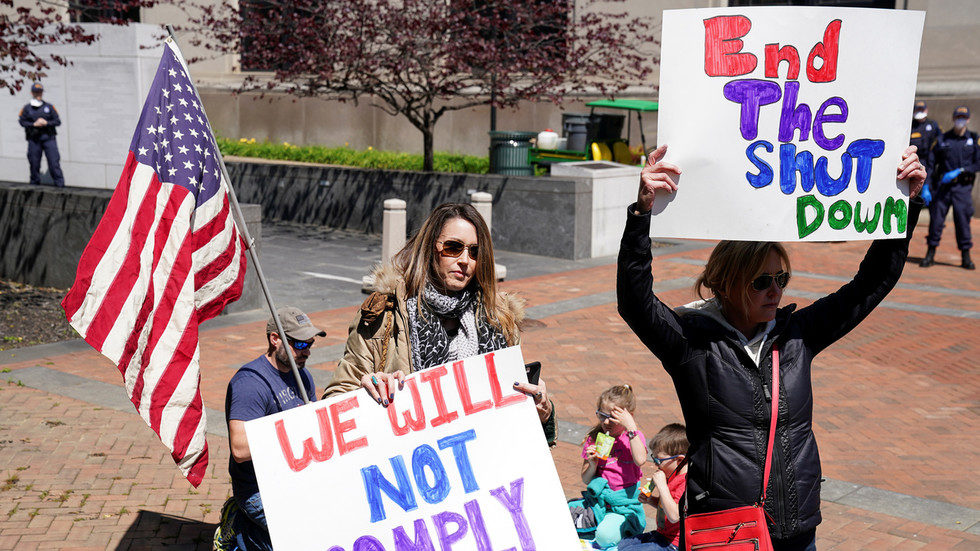Click to enlarge Demonstrators Virginia