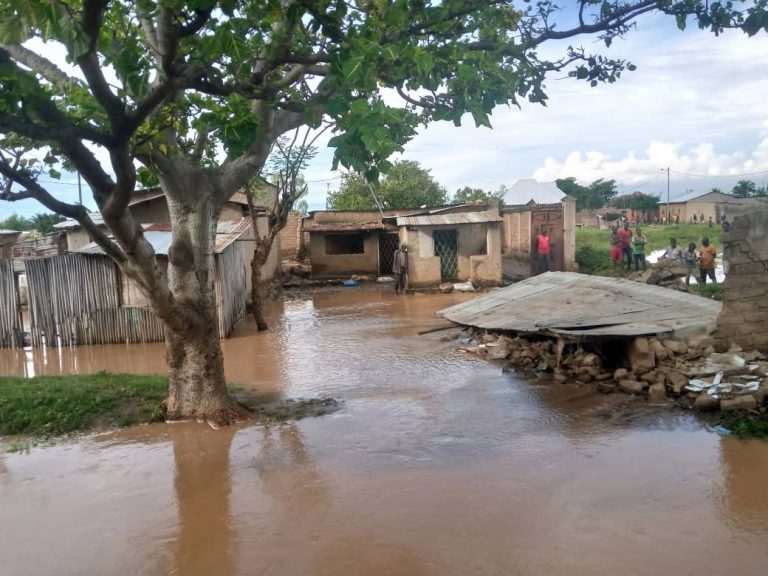 Floods in Gatumba, Burundi, April 2020.