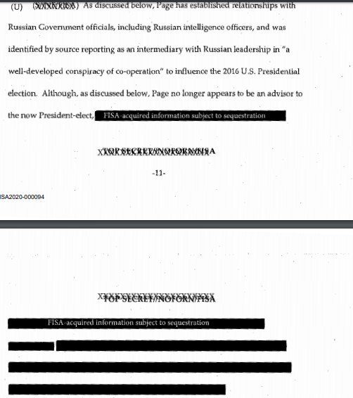 Click to enlarge FISA application to spy on Trump -1