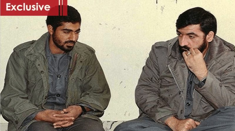 Qassem Soleimani with Major General Mohsen Rezaei