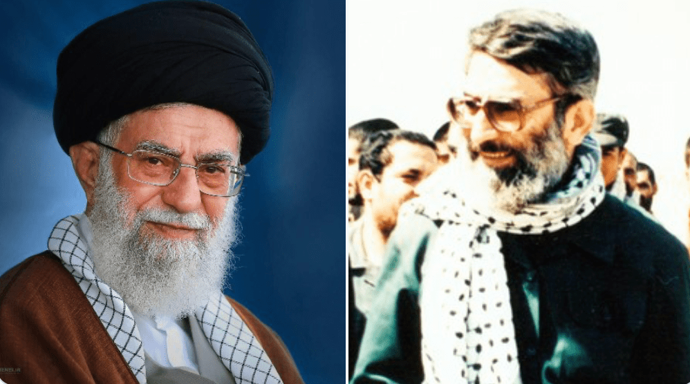 The Leader of the Islamic Revolution of Iran Sayyed Ali Khamenei.
